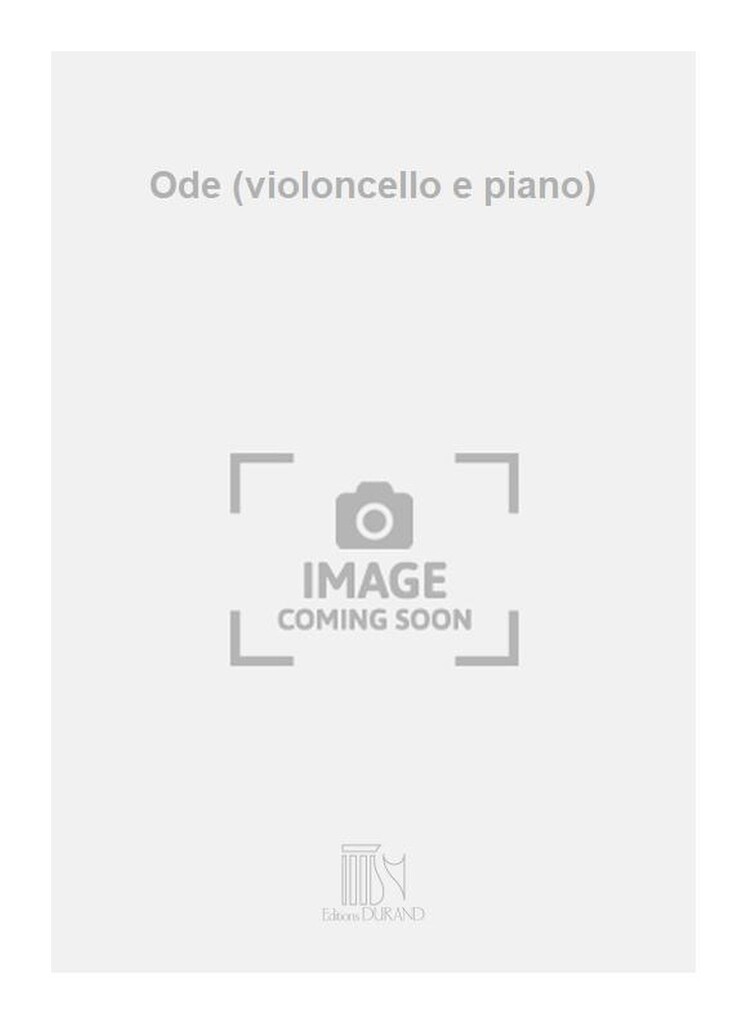 Ode (violoncello e piano)